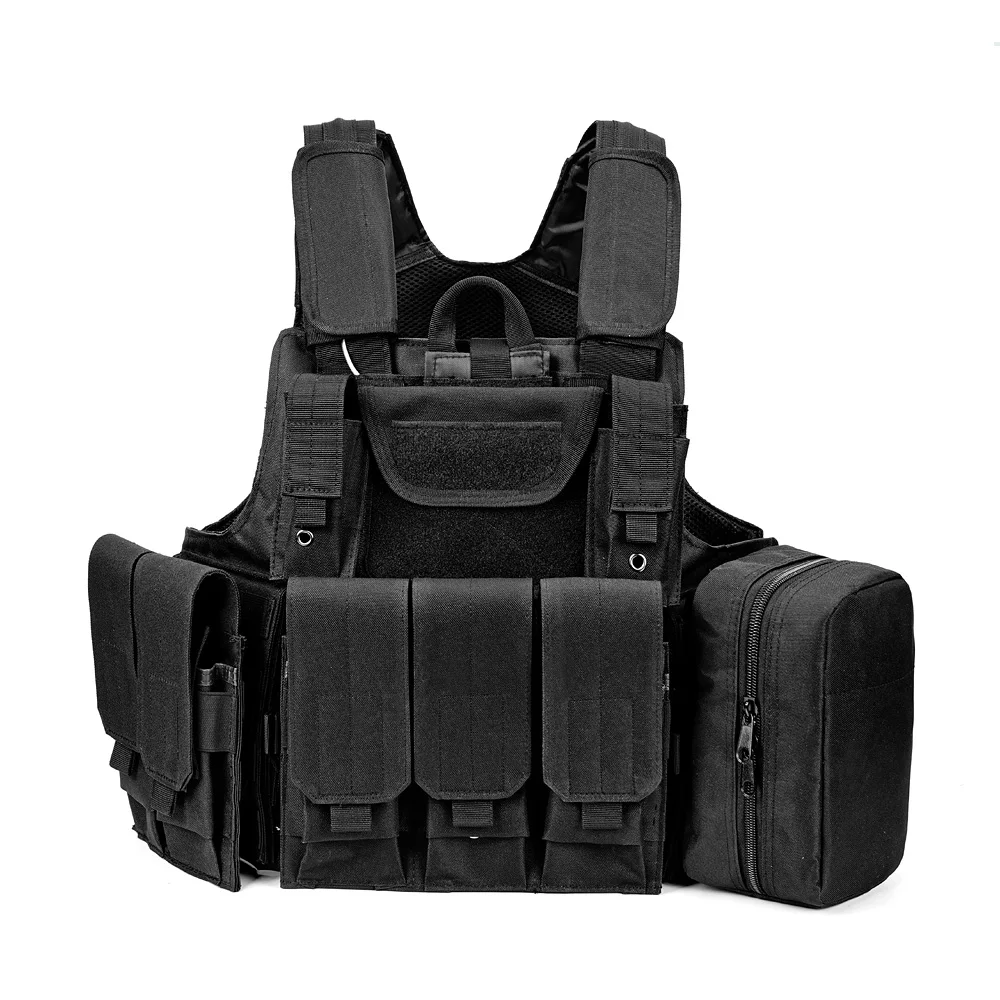 

JSH 900D Nylon Plate Carrier Wear-resisting Flame Retardant Vest For Outdoor Sport & Tactical Activities