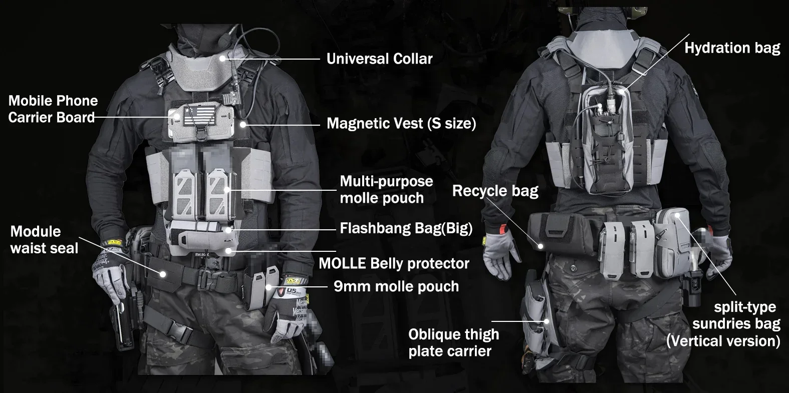 Gilet Plate Carrier Lasercut (Wo Sport) Multicam - Gilets tactiques