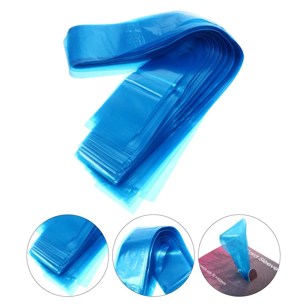 100Pcs Tattoos Clip Cord Sleeves Disposable Plastic Bags Protective Cover for Tattoo Machine Ink Dust Prevention