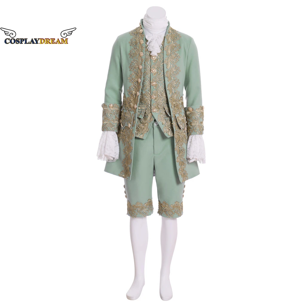 

18th Century Court Suit Mens Rococo Suit Victorian Elegant Aristocrat Suit Marie Antoinette Costume British Historical Outfit