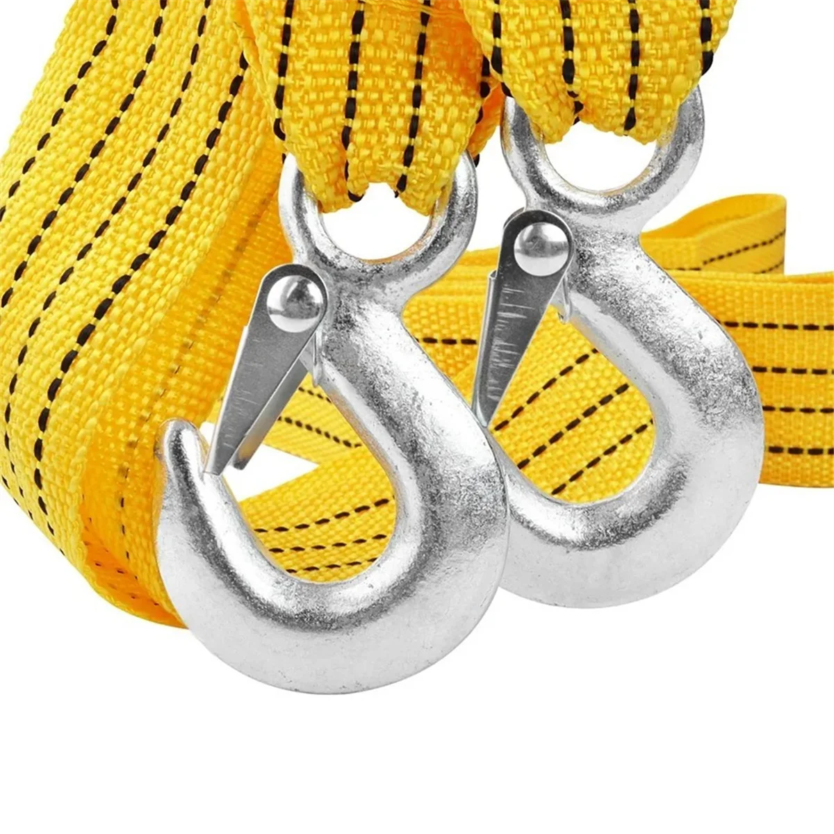 

1 Pcs Car Tow Cable Heavy Duty Trailer Rope Towing Pull Rope Strap Hooks Van Road Recovery Nylon RopeHUG