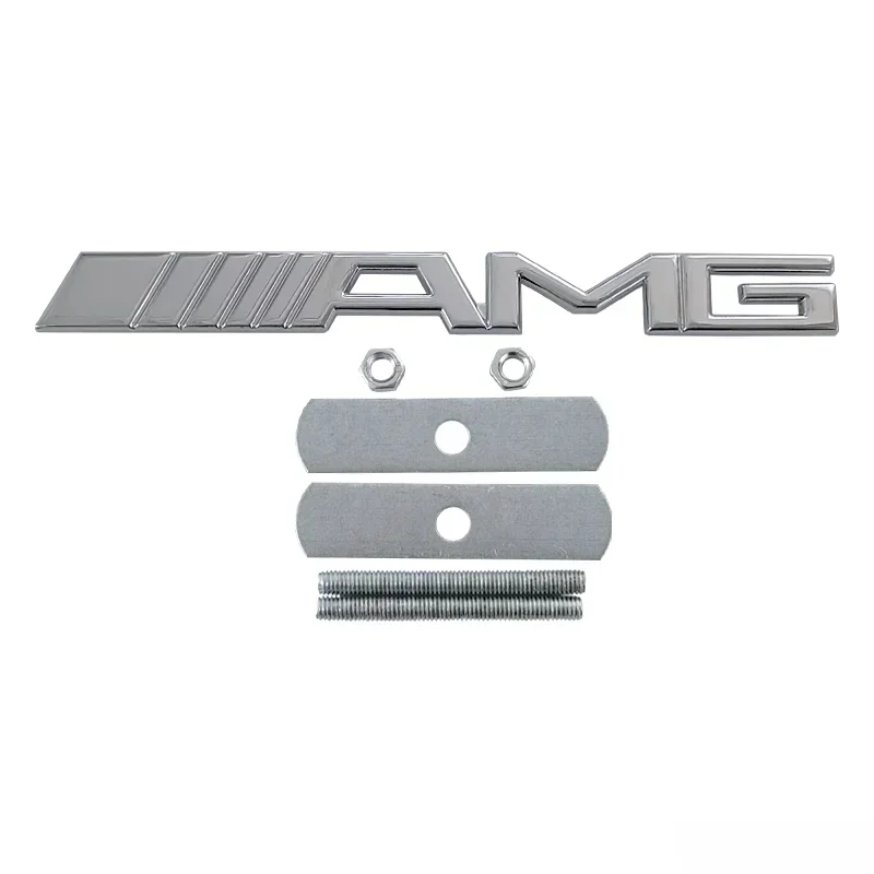 Car Rear Trunk Badge Front Grille 3D Emblem for Mercedes Benz AMG W203 W204 W205 W176 W211 W212 W213 W220 GLA GLC SLC Decoration