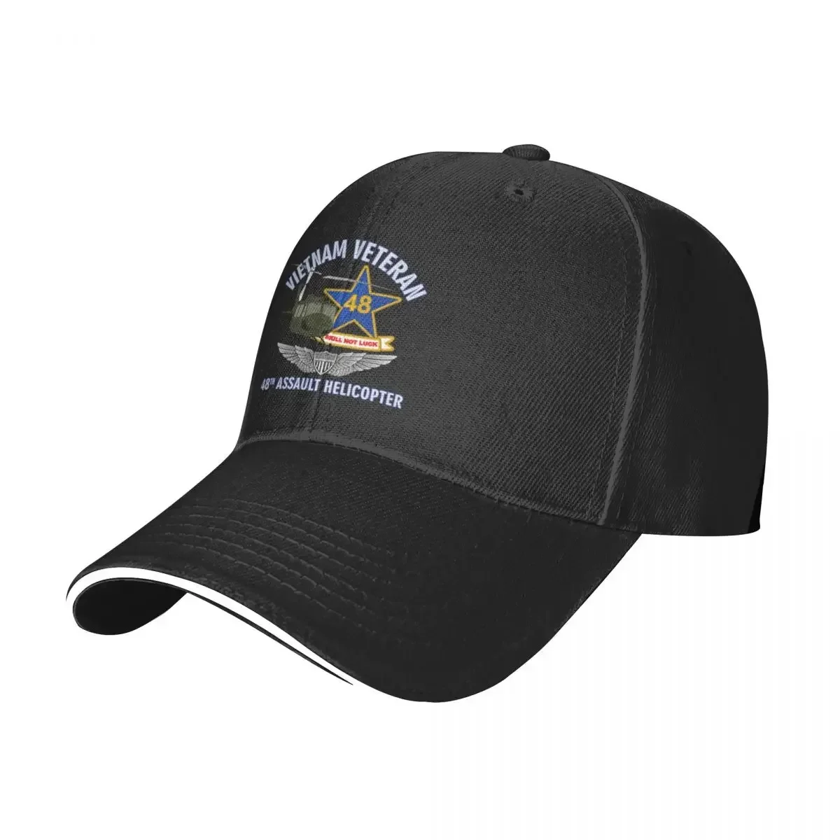 48th Assault Helicopter Co. - Vietnam Baseball Cap Beach Outing Hood Hats For Men Women's