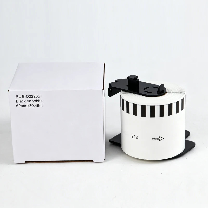 5Roll DK-22205 DK-11209 DK-11208 DK-11201 DK-22210 11204 11202 Label Compatible for Brother Labels Printer QL-800 QL-580N QL-700
