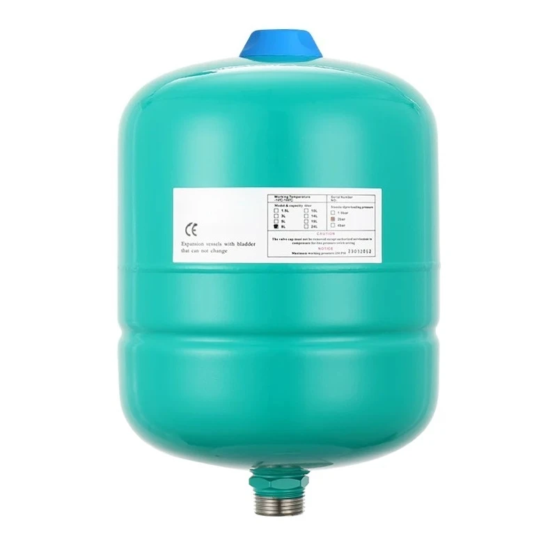 Diaphragm pressure tank stainless steel interface high pressure expansion tank variable frequency water pump accessories