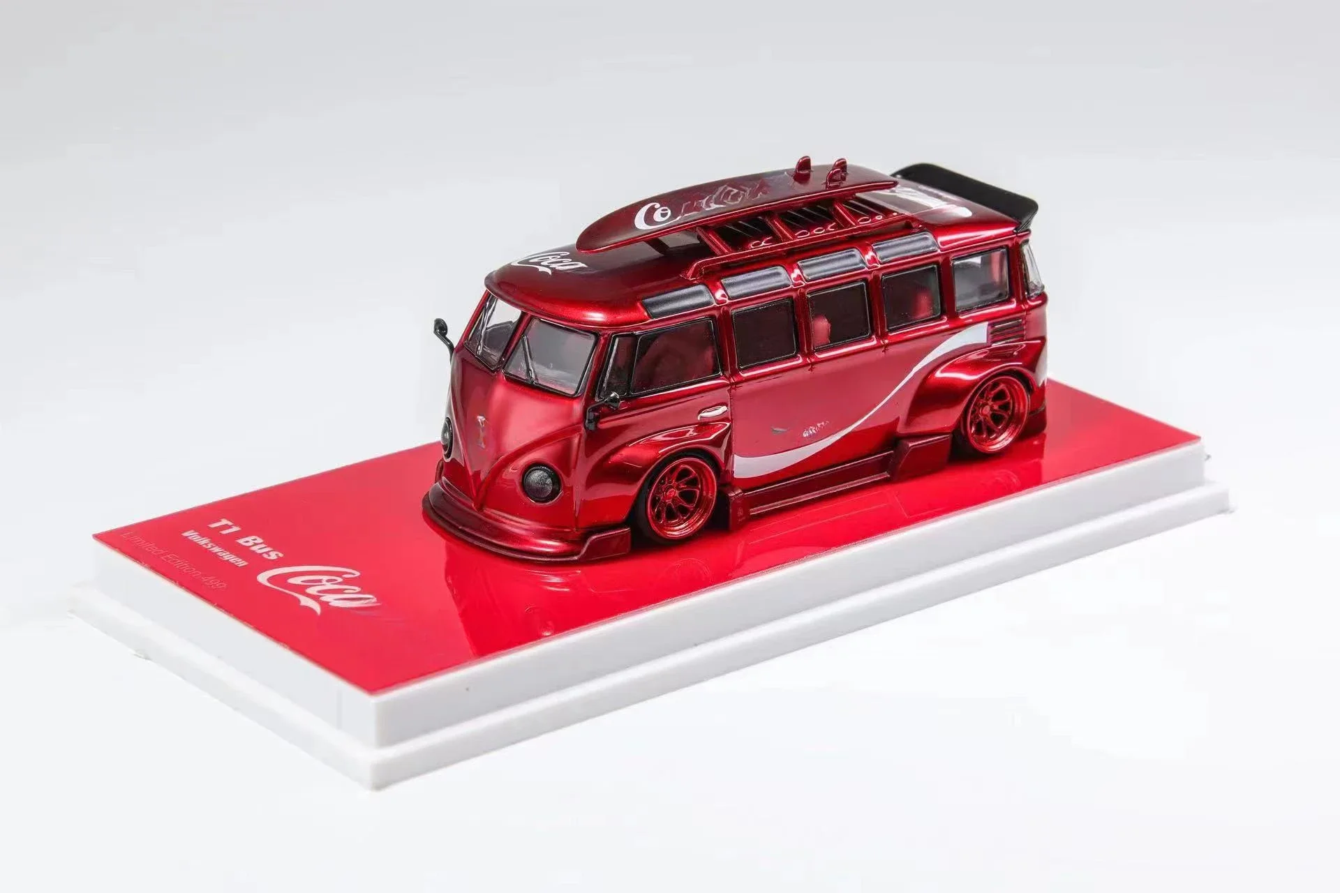 Flame Model 1:64 T1 Kombi Red limited500 Diecast Model Car