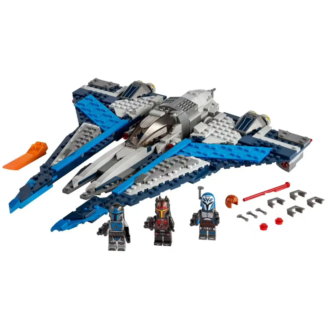 

В наличии: Конструктор Mandalorian Starfighter Star Wars, игрушка на день рождения для мальчиков и девочек, совместим с LEGO.