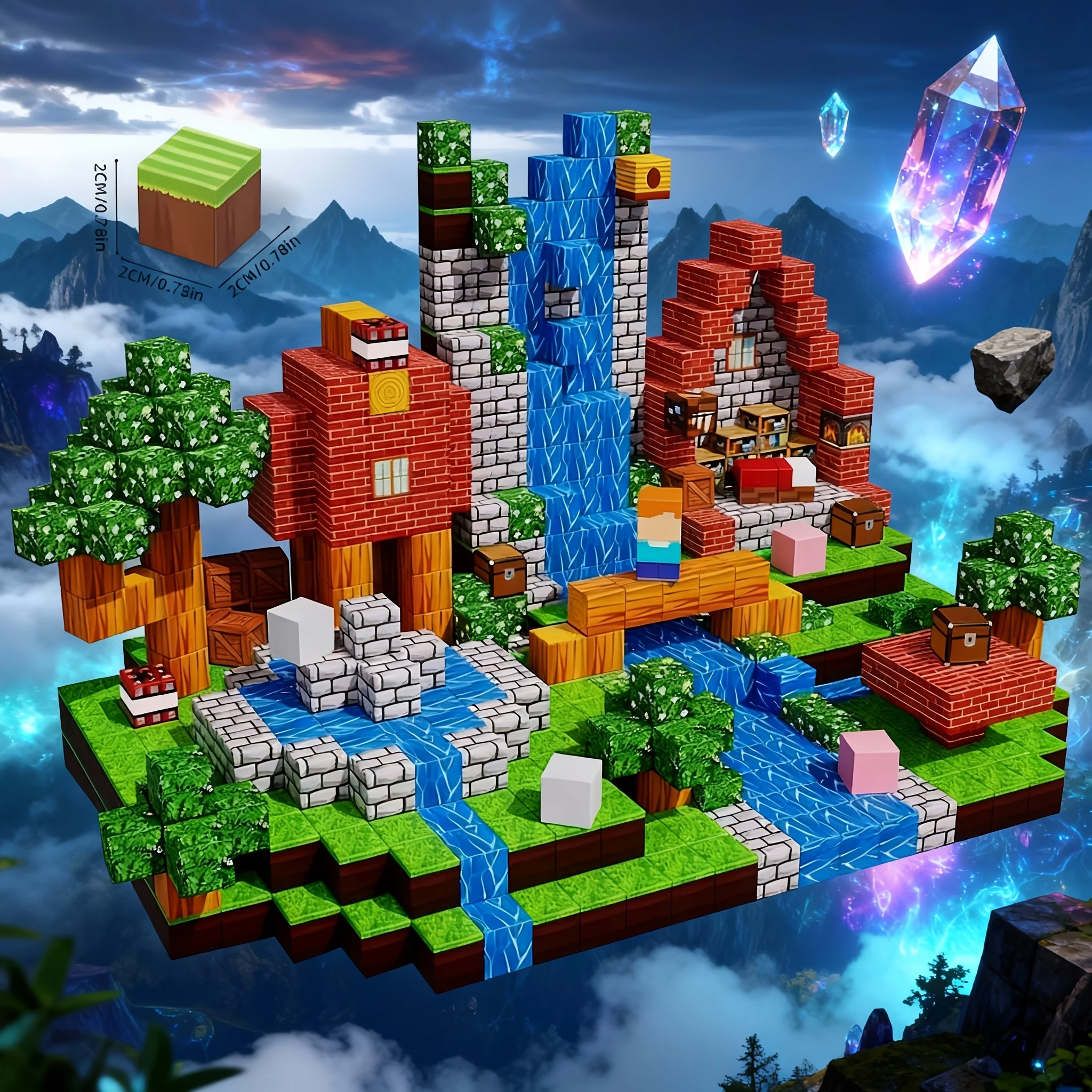 

Магнитные строительные блоки из ABS-пластика, 300 шт., для детей от 3 лет | Суперсильная адсорбция | Сделай сам: игрушка-подарок на День Благодарения и Пасху