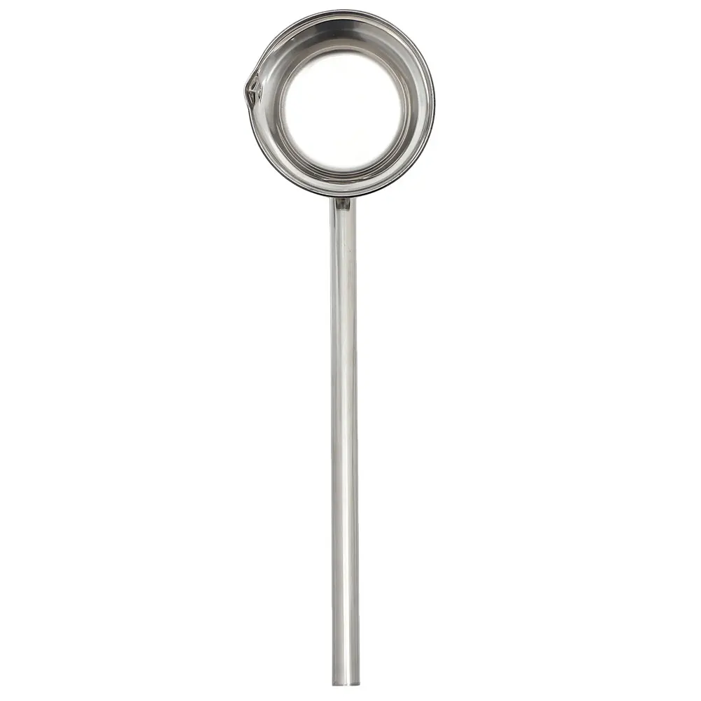 

Thicken Extended Handle Ladle Baby Soup Large Water with Long Stainless Steel Dipper Handled for Watering Plants