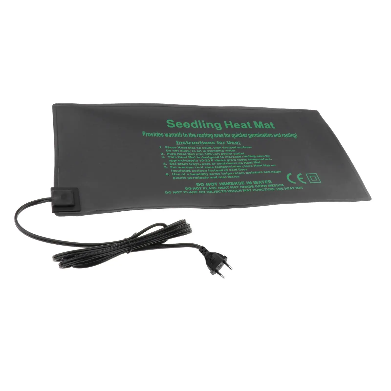 Seedling Heating Mat Waterproof Plant Seed Germination Propagation Clone Starter Pad for Gardening 52x24cm EU Plug 220V