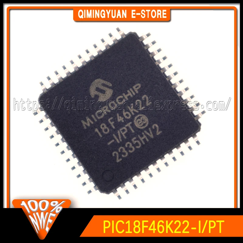 Pic18fk22 I/PT TQFP44 الأصلي ، جديد ، 464450 لكل لوت