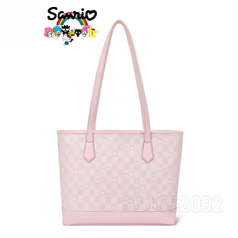  Hello Kitty New Women's Shoulder Bag Luxury Brand Fashion Trend Women's Handbag Cartoon Women's Tote Bag Large Capacity