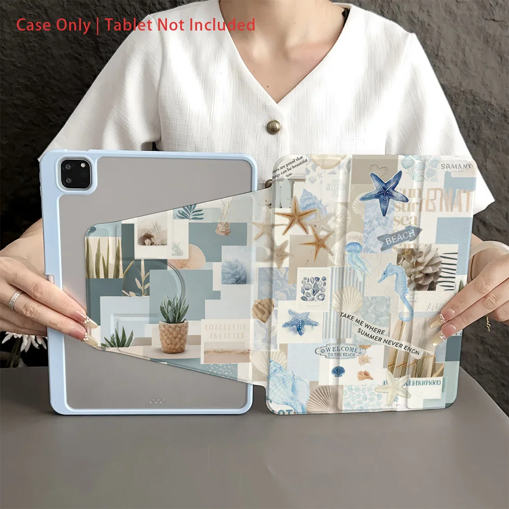 

Case compatible with iPad 10.9/Pro11/10th7/8/Air 4/5/Air 13(M3 2025)/Air 11(M3 2025)/Air 11(M3 2025)/(A16 2025)