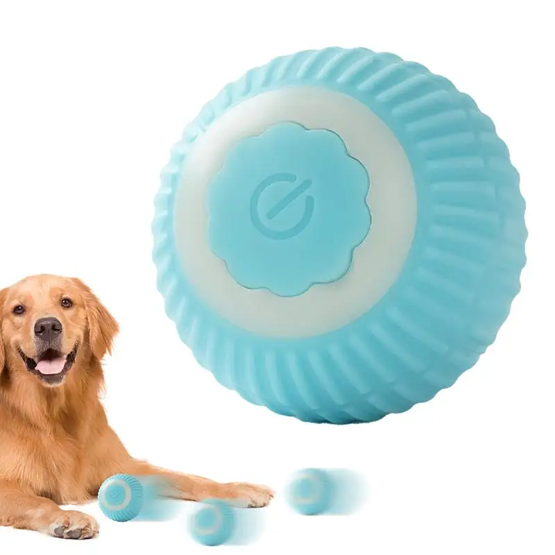 Interactive Ball For Dogs Dog Toys Automatic Rolling Ball 2 Modes Moving Dog Products Active Rotating Ball For Indoor Outdoor