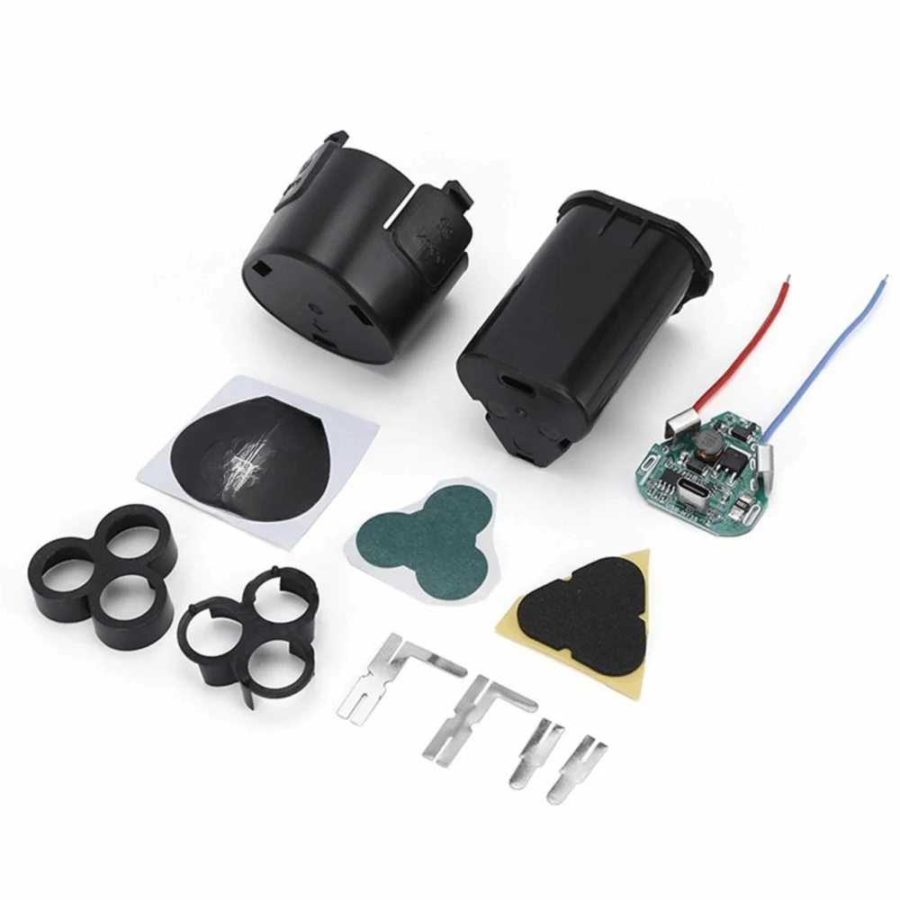 Direct Insertion For Makita Set Triangle Shape 18650 Lithium Lithium Battery Kit DIY 12V Voltage Power Tool Battery