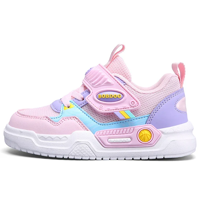 High Quality Kids Sneakers Girls' Shoes Children Tennis Fashion Sports and Running Outdoor 1724