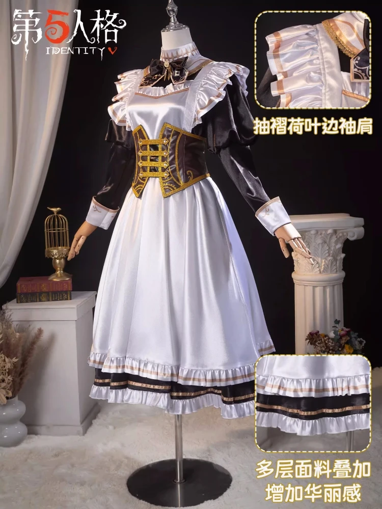 Mary Maid Outfit Game Identity V Bloody Queen Cosplay Anime Women Fashion Maid Dress Costume Halloween Carnival Party Suit Stock