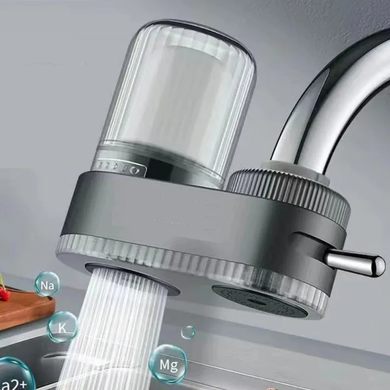 Purificador de agua para grifo, filtrado físico para el hogar, cocina, filtro lavable extraíble, purificador de agua, aireador