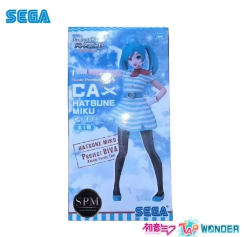 Sega SPM CA Hatsune Miku MIKU Stewardess Hatsune Scenery Figures Model Ornaments
