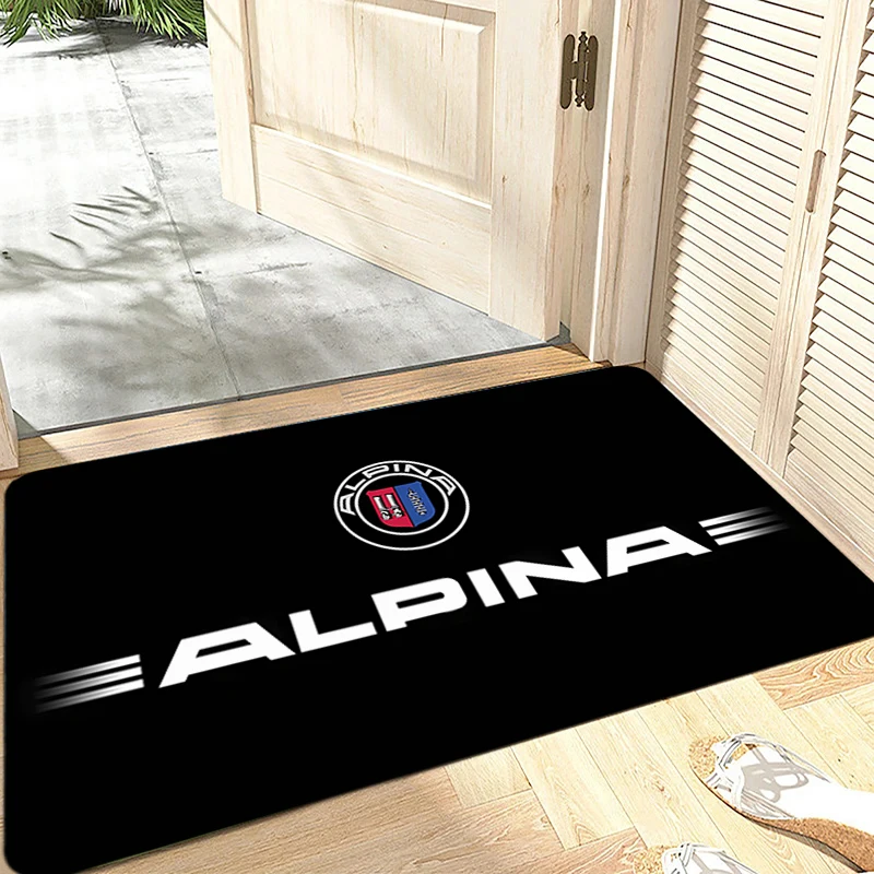 الداخلية الكلمة حصيرة الفانيلا ممسحة A-Alpinas عدم الانزلاق القدم البساط للمدخل المطبخ السجاد غرفة نوم السرير الحصير ديكور المنزل #3