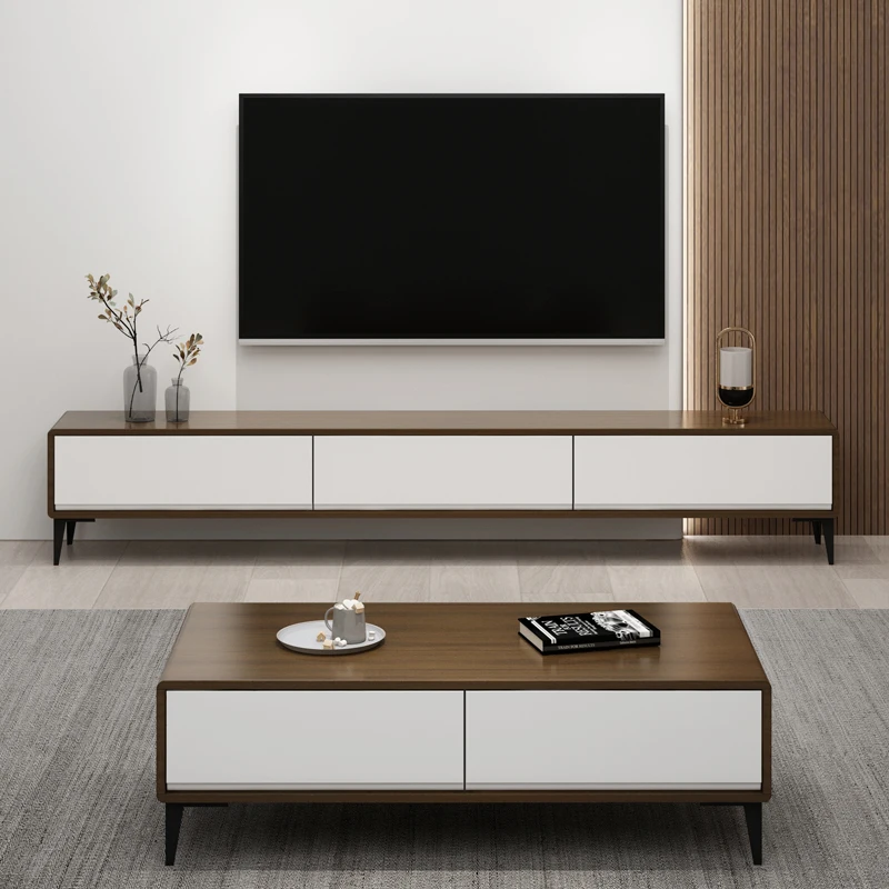 

Wood Mobile Tv Stands Living Room Modern Display Luxury Drawers Designer Storage Tv Table Filing Muebles Chinese Style Furniture