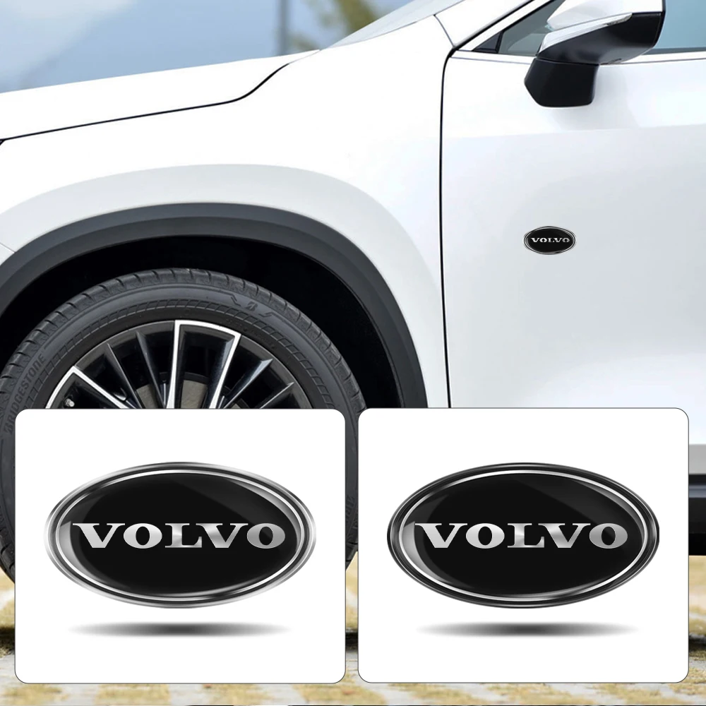 Алюминиевый автомобильный значок из АБС-пластика, декоративные наклейки для кузова автомобиля Volvo RDESIGN XC60 XC90 S60 S80 S60L V40 AWD V90, автомобильные аксессуары