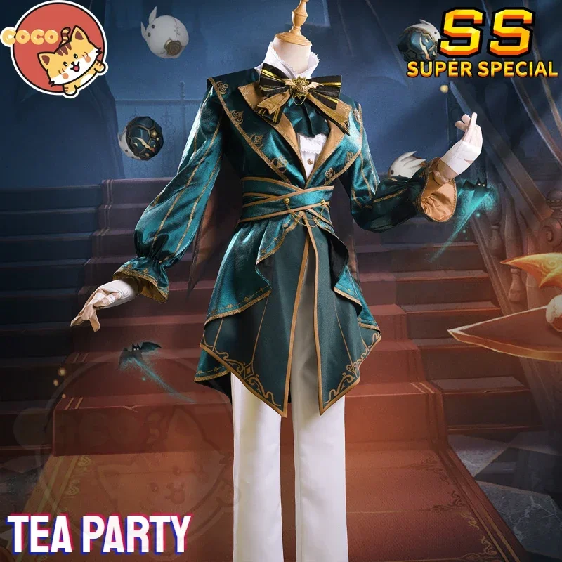 Identity V Tea Party Acrobat Cosplay Costume Identity V Cosplay Mike Morton Costume and Cosplay Wig CoCos-SS