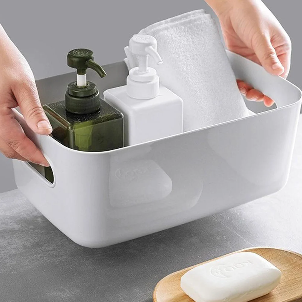 

3pcs Storage Box Set Lightweight Organizer For Home Office Bathroom Cosmetics Stationery Desktop Storage Boxes