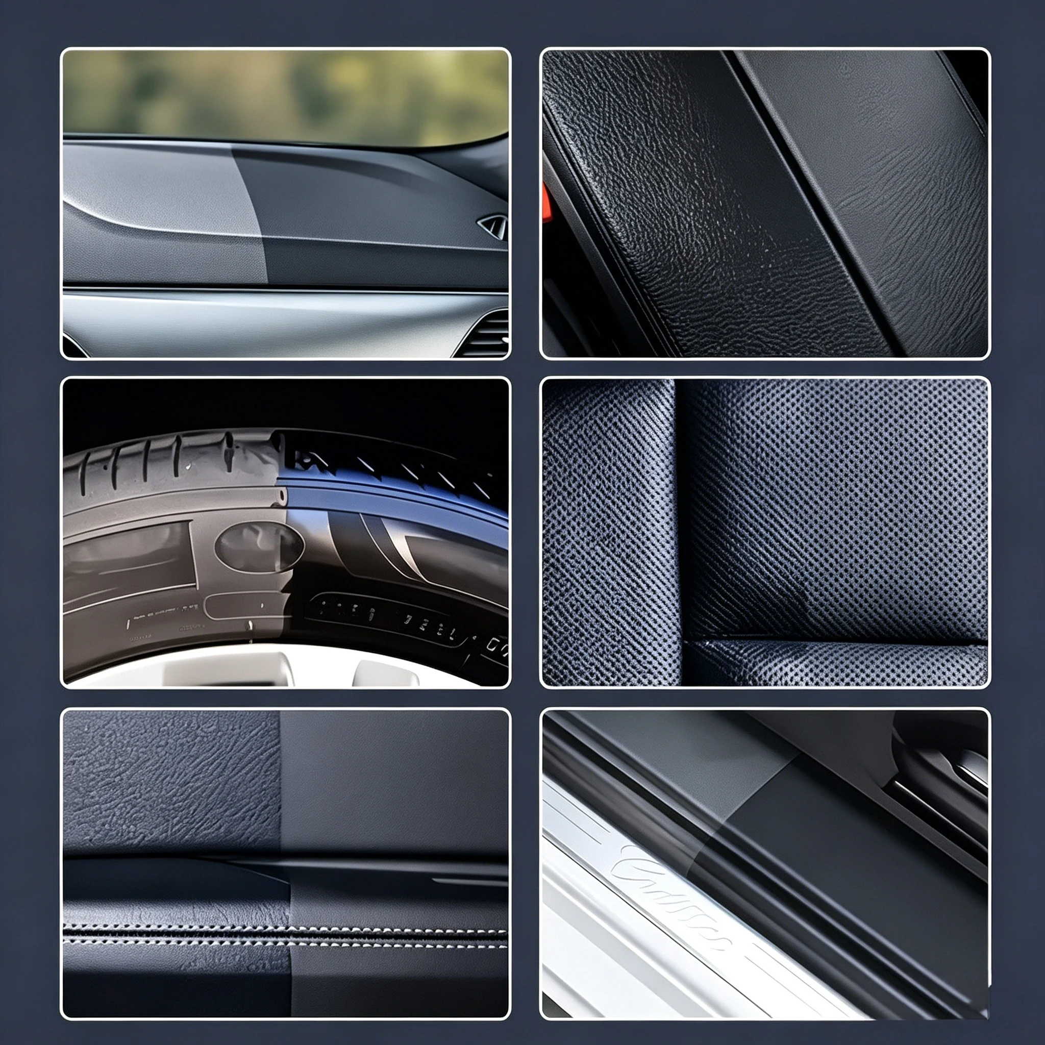 Car Interior Polishing Paste, Leather Seat Restorer & Conditioner for Brighter Shine
