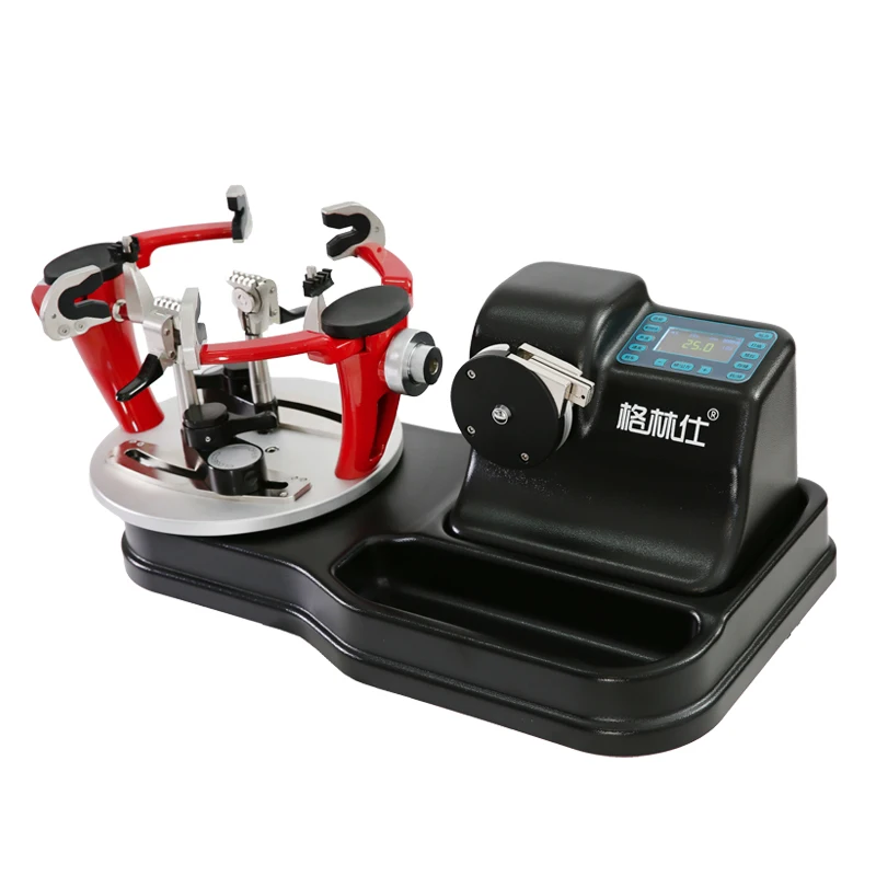 ZJW STLF Advanced T026  Synchronous Hold Automatic Clamp  Digital Computer Racket Stringing Machine for  Shuttlecock Badminton