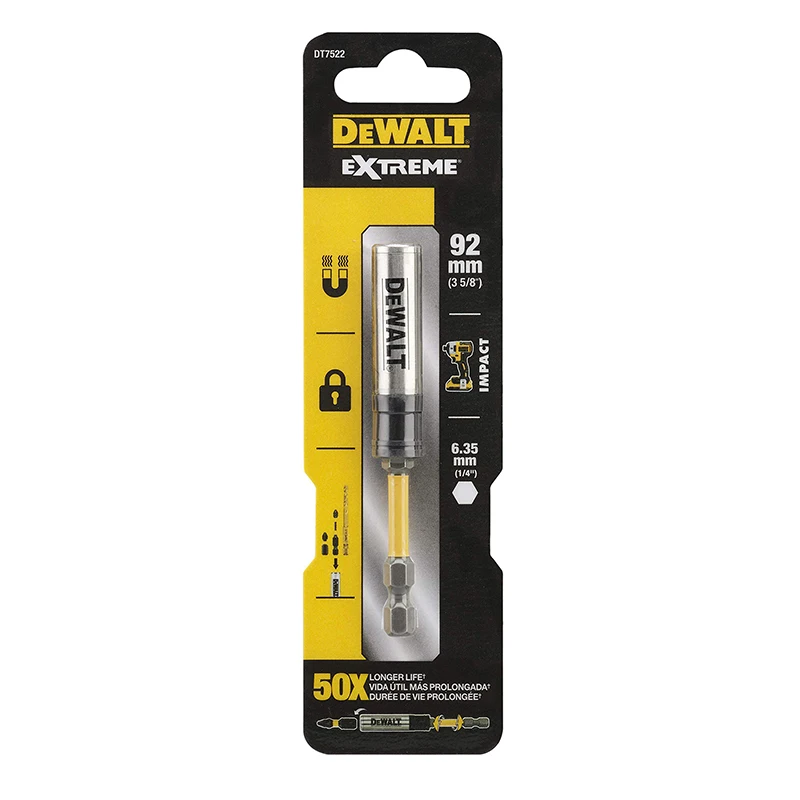 DEWALT  DWA3THLDMI 92mm Impact Ready Bit Holder Torsion Zone 1/4\