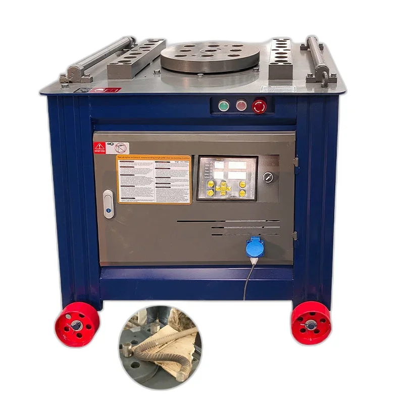 Penyok Kawat Rebar CNC Otomatis Berkualitas Tinggi Mesin Bending Batang Baja Padat Bertenaga Listrik Komponen Inti Motor Terjamin