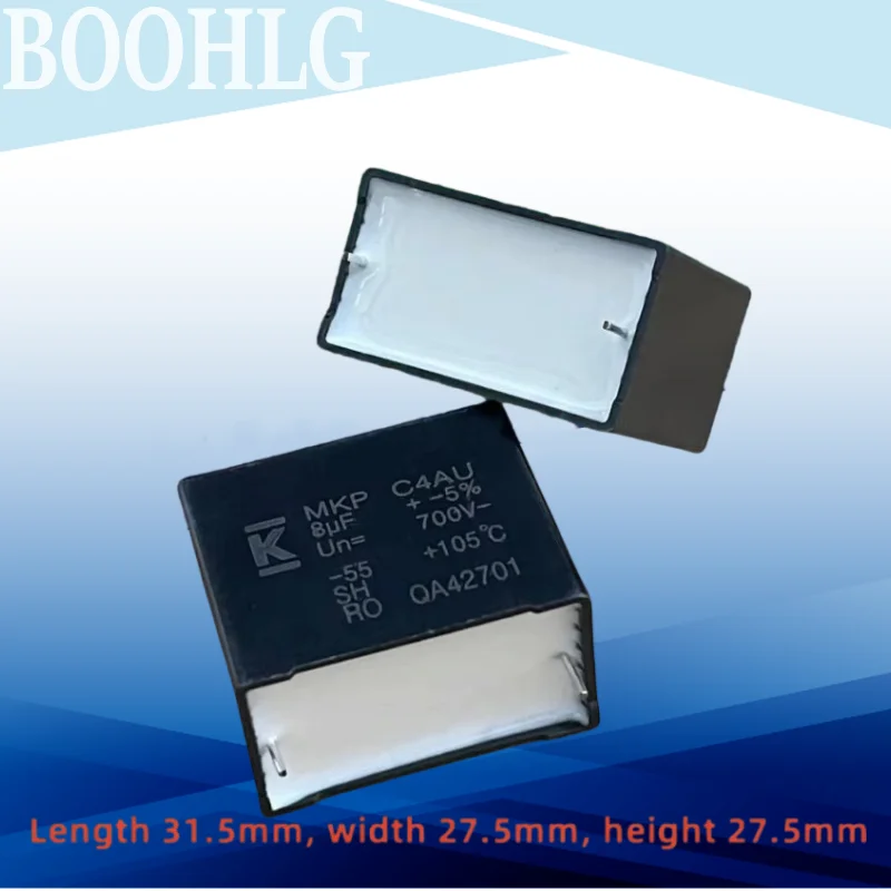 5PCS AV MKP C4AU 8.0uf 700V 8UF 805J Turn off Platinum Capacitor