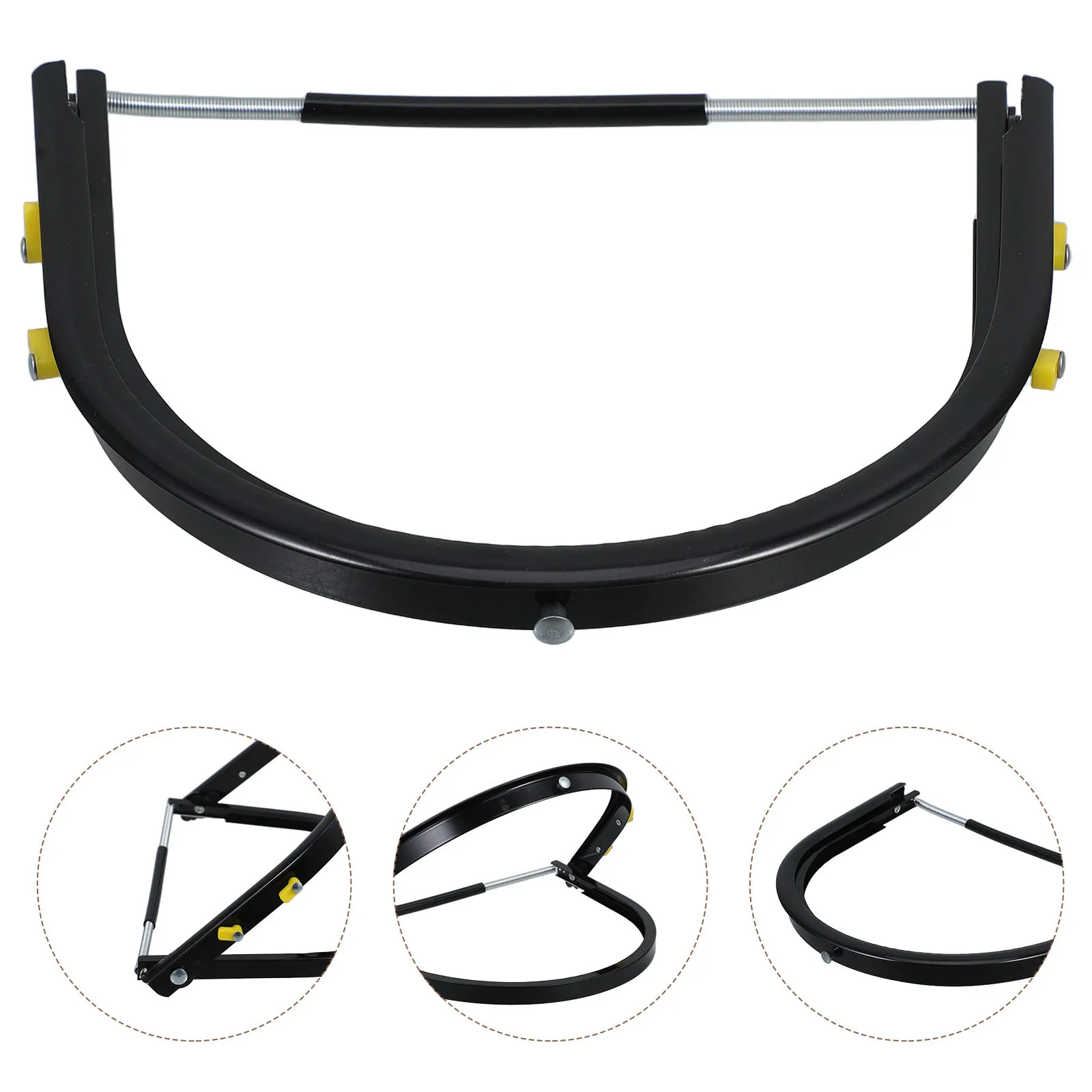 

Heavy Duty Hard Hat Face Cover Bracket Welding Adapter Full Brim Safety Shield for Welders Industrial Protection