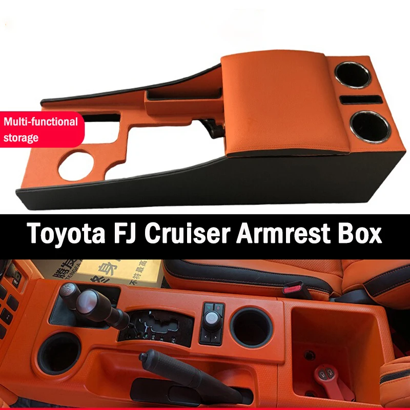 For Toyota FJ Cruiser Armrest Box FJ Center Armrest Box Conversion Storage Box Accessories FJ Tuning Accessories