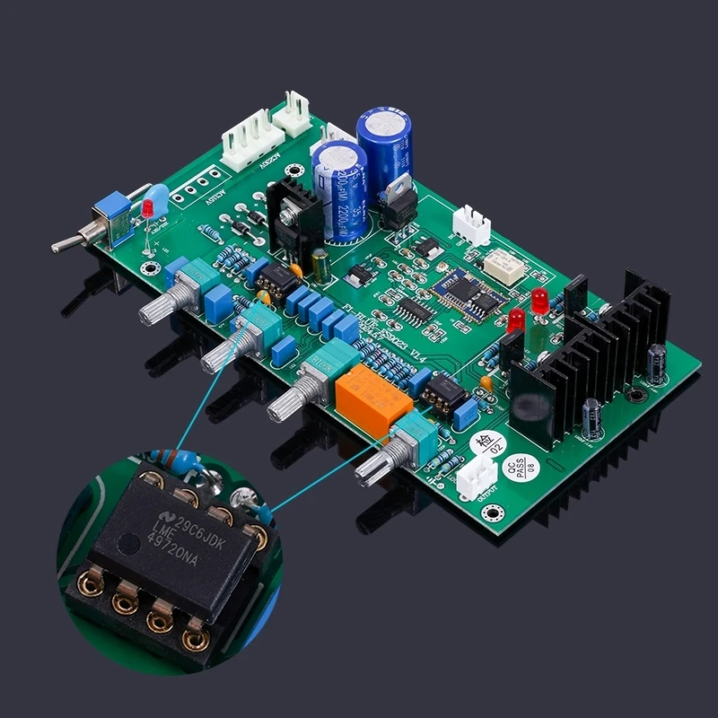 Hifi Audio Sound QCC3084 Bluetooth 5.4 Amplifier Board Class A Power Preamplifier Tone Module ES9023 DAC Decoding Finished Card