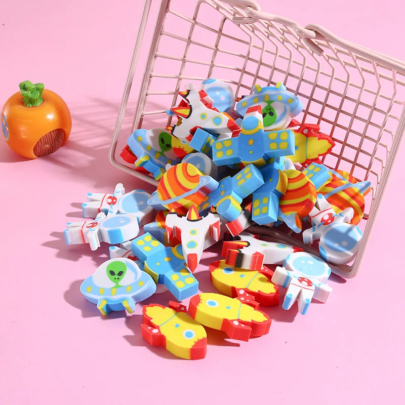 Kawai Space Astronaut Eraser Elementary School Stationery Eraser Kindergarten Gifts Prizes Cross-border Creative Space Eraser