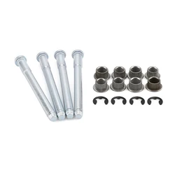 Door Hinge Roller Pin Bushing Repair Kit For 1988-2002 Chevy Tahoe Jimmy GMC Fullsize Yukon Truck SUV Door Bolt Replacement