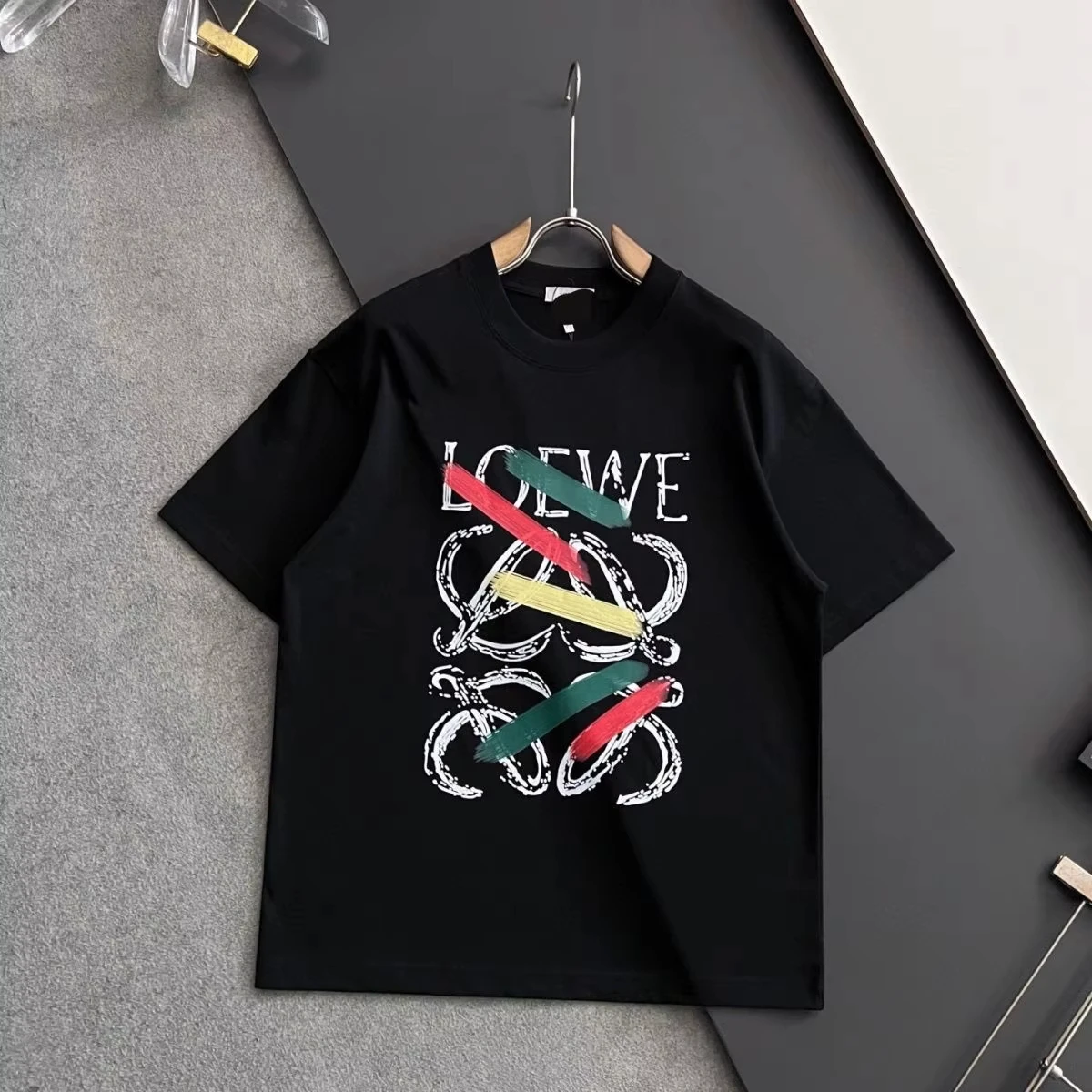 

Spring/Summer 2026 New Summer Pure Cotton Versatile Trendy and Casual Short-sleeved T-shirts for Couples Women
