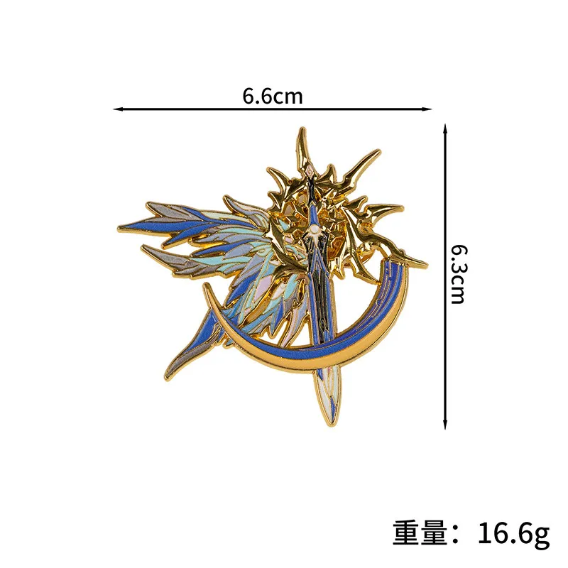 Honkai：Star Rail Khaslana Phainon animation derivative metal brooch birthday gift