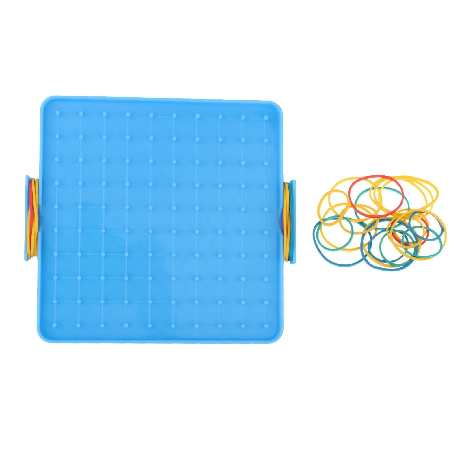 Plastic Geometry Geoboard Montessori Toy Early Learning Toy Kids Puzzle Toy