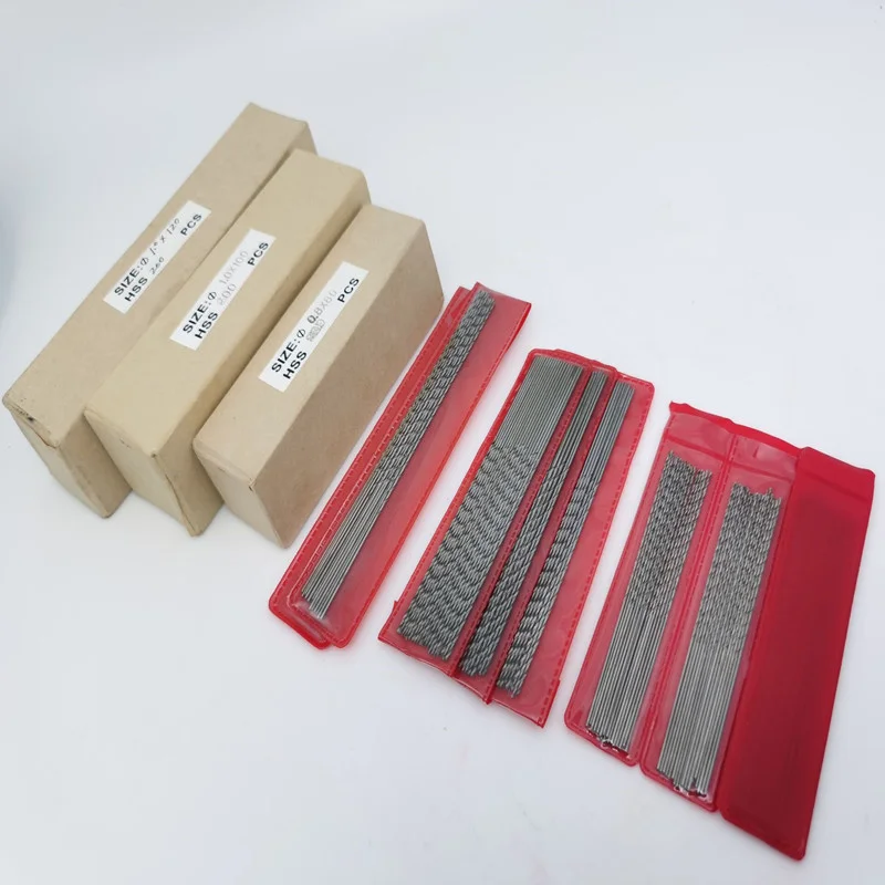 10/20 Stück Verlängerter Bohrer HSS Mini Gerader Schaft Spiralbohrer 0,5-3,2mm, Verlängerter Bohrer 60/80/100/120mm – Detail 9