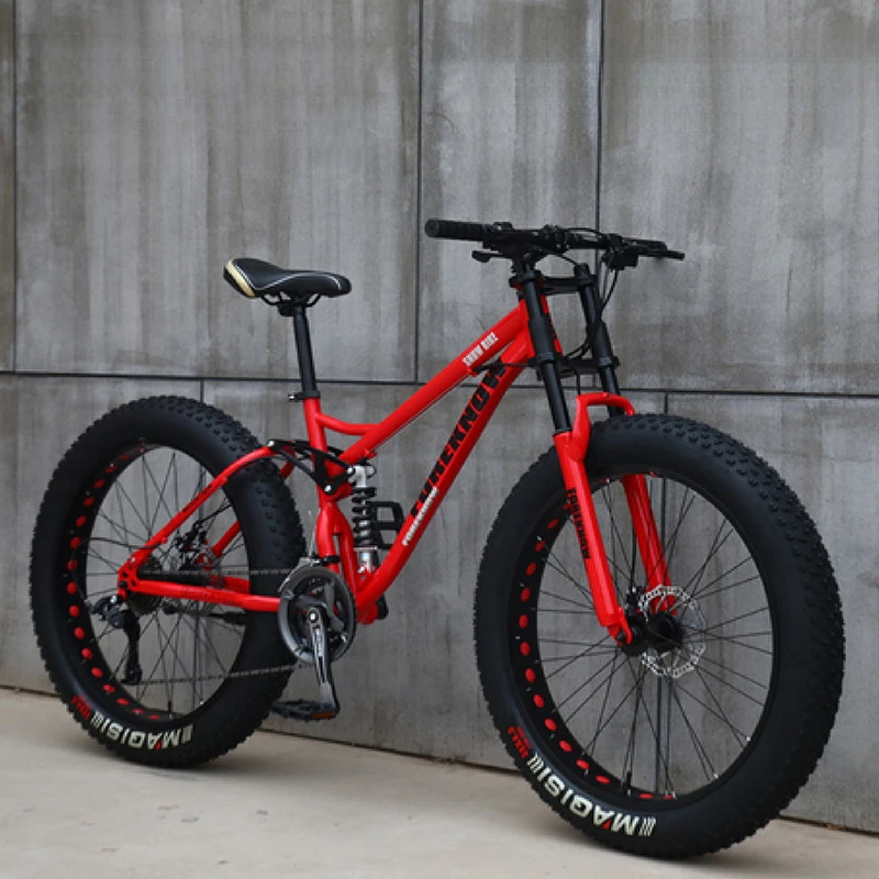 AliExpress Variable-speed Off-road Vehicles Adult Super-wide Tire Mountain Bikes Male And Female Cycling Students