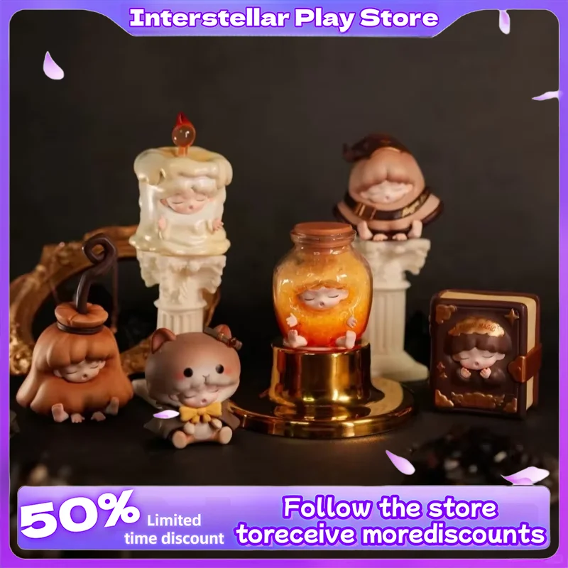 

Yumo Cloud Dream Magic Cultivation Manual Blind Box Figurine Cute Trendy Toy Creative Decoration Statue Home Decor Desktop Doll