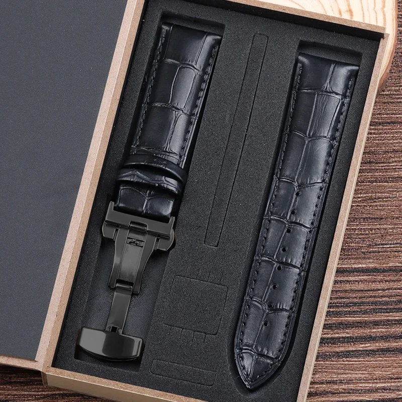 Genuine Cowhide Watch Straps with Box