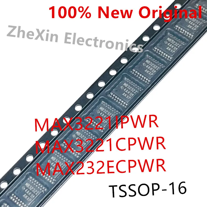 10PCS/Lot  MAX3221IPWR  MB3221I 、MAX3221CPWR  MA3221C 、MAX232ECPWR  MA232EC  New original line driver/receiver chip  MAX3221IPW