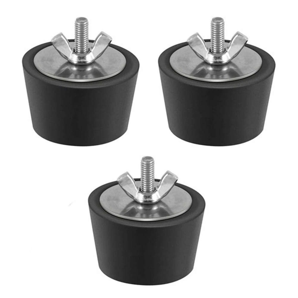 Budget-Friendly 3Pcs 38Mm Rubber Winterizing Plug Swimming Pool Sealed Anti-Freeze Expansion Plug Drain Pipe Pipes Antifreeze