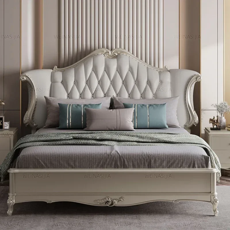 Girls Full Bed Castle Double Floor Storage Luxury Soft Massage Japanese Single Comfortable Bed Cheap Beliche Modern Furniture