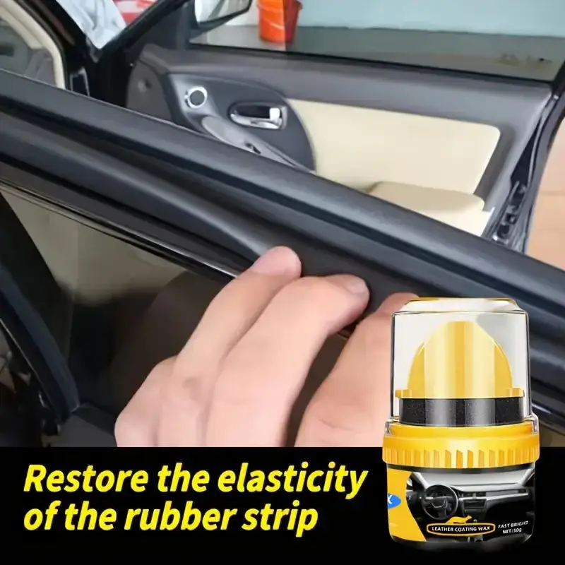 

Автомобильное средство по уходу за кожей и резиной, бальзам для дверей и окон, универсальное питательное средство для удаления пятен, портативный герметик I6K2