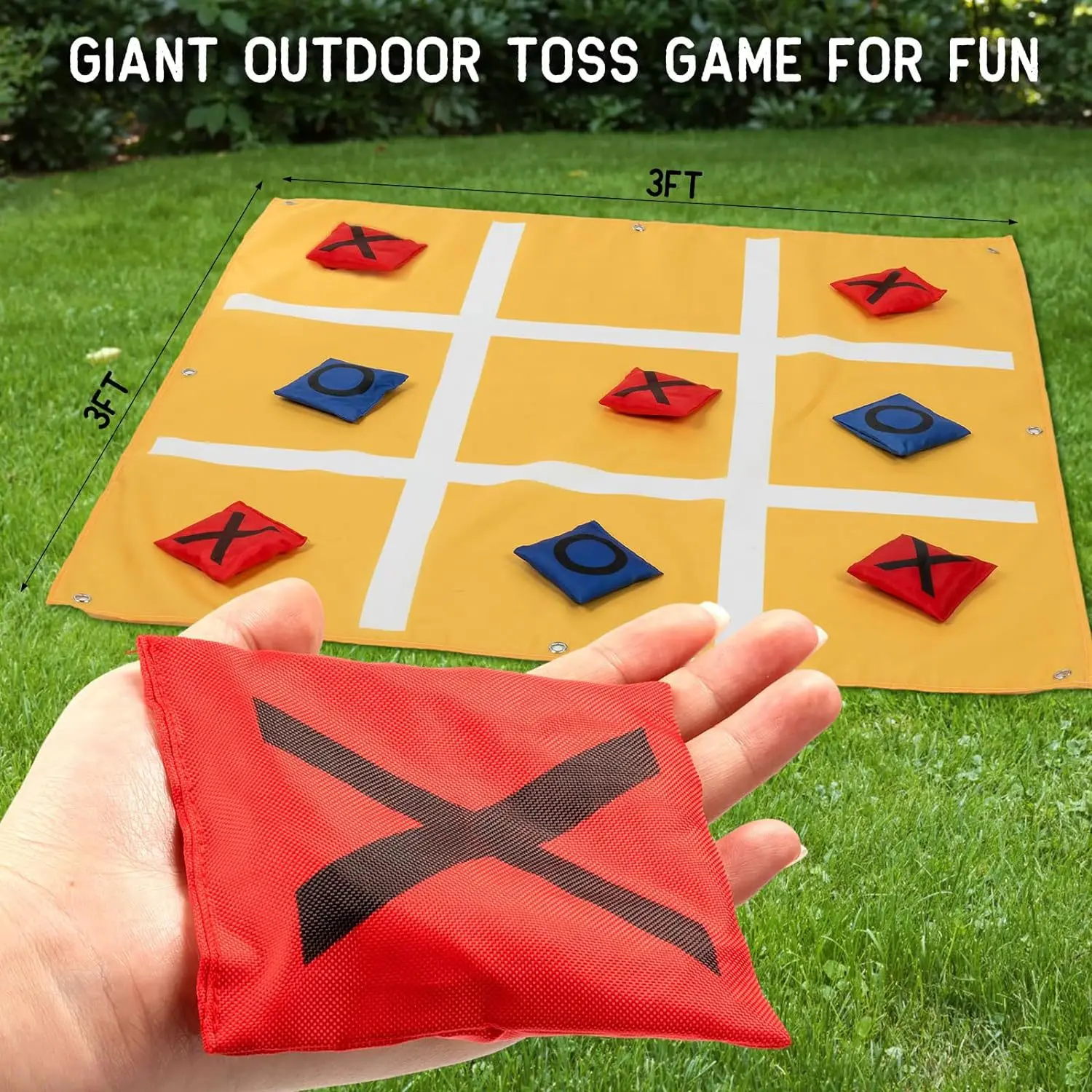 Juego de lanzamiento de bolsa de frijoles para chico, juegos de deportes al aire libre para niños, fiesta en el jardín, juegos de fiesta familiar, juego de trabajo en equipo, juego de construcción